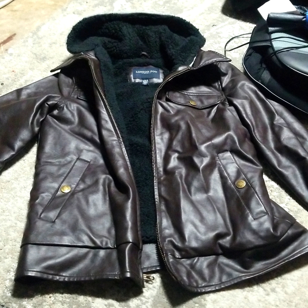 Leather jacket